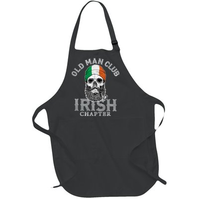 Old Man Club: Irish Chapter Full-Length Apron With Pockets