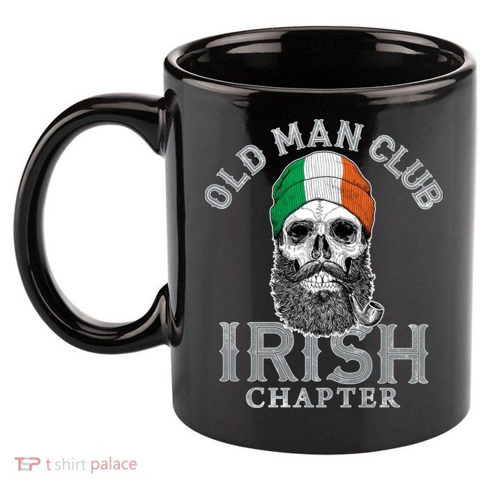 Old Man Club: Irish Chapter 11oz C Handle Ceramic Mug