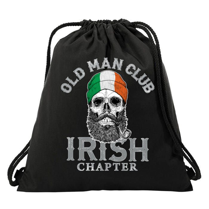 Old Man Club: Irish Chapter Drawstring Bag