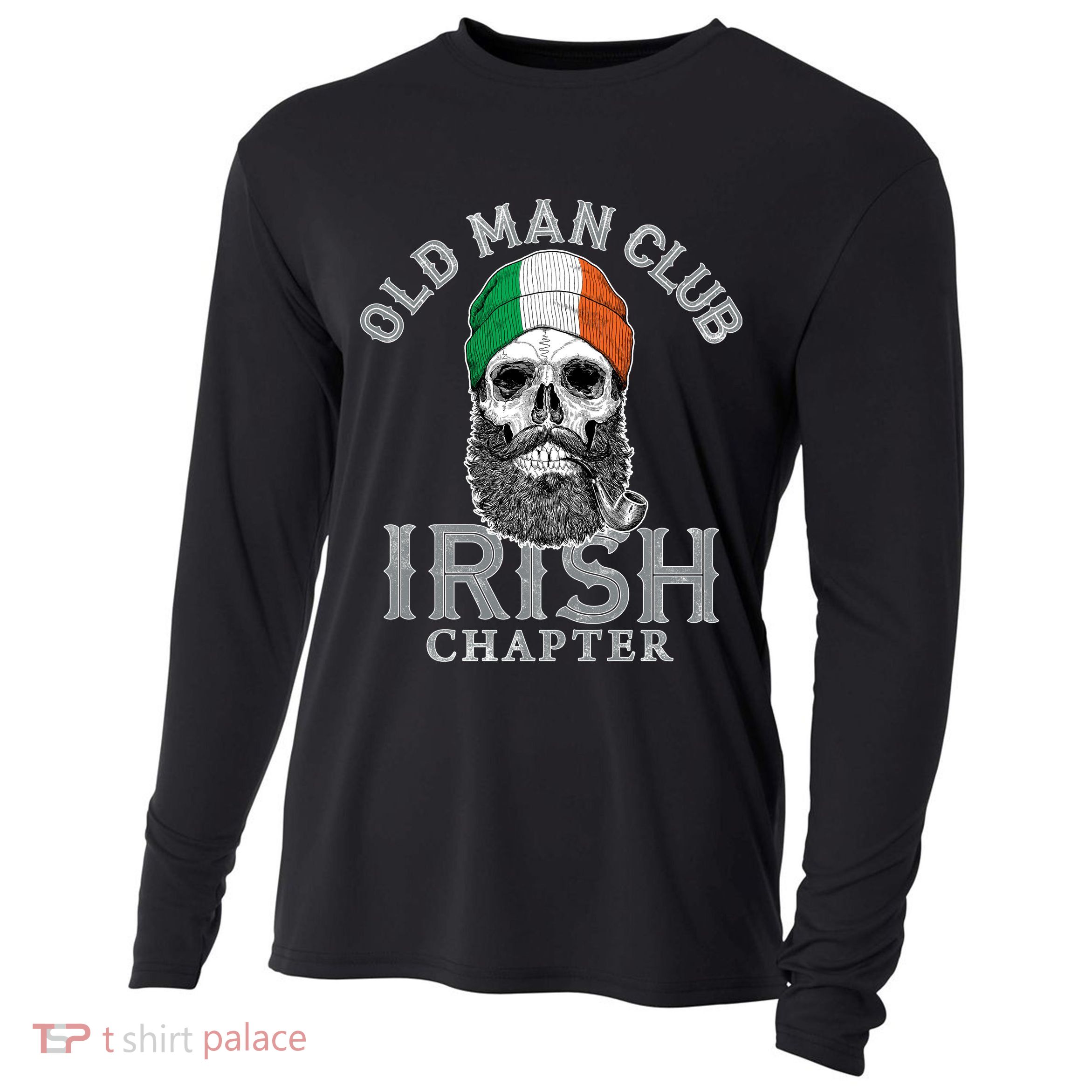 Old Man Club: Irish Chapter Cooling Performance Long Sleeve Crew