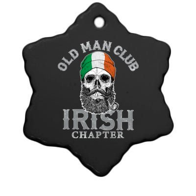 Old Man Club: Irish Chapter Ceramic Star Ornament