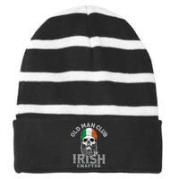 Old Man Club: Irish Chapter Striped Beanie with Solid Band