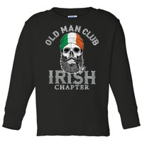 Old Man Club: Irish Chapter Toddler Long Sleeve Shirt