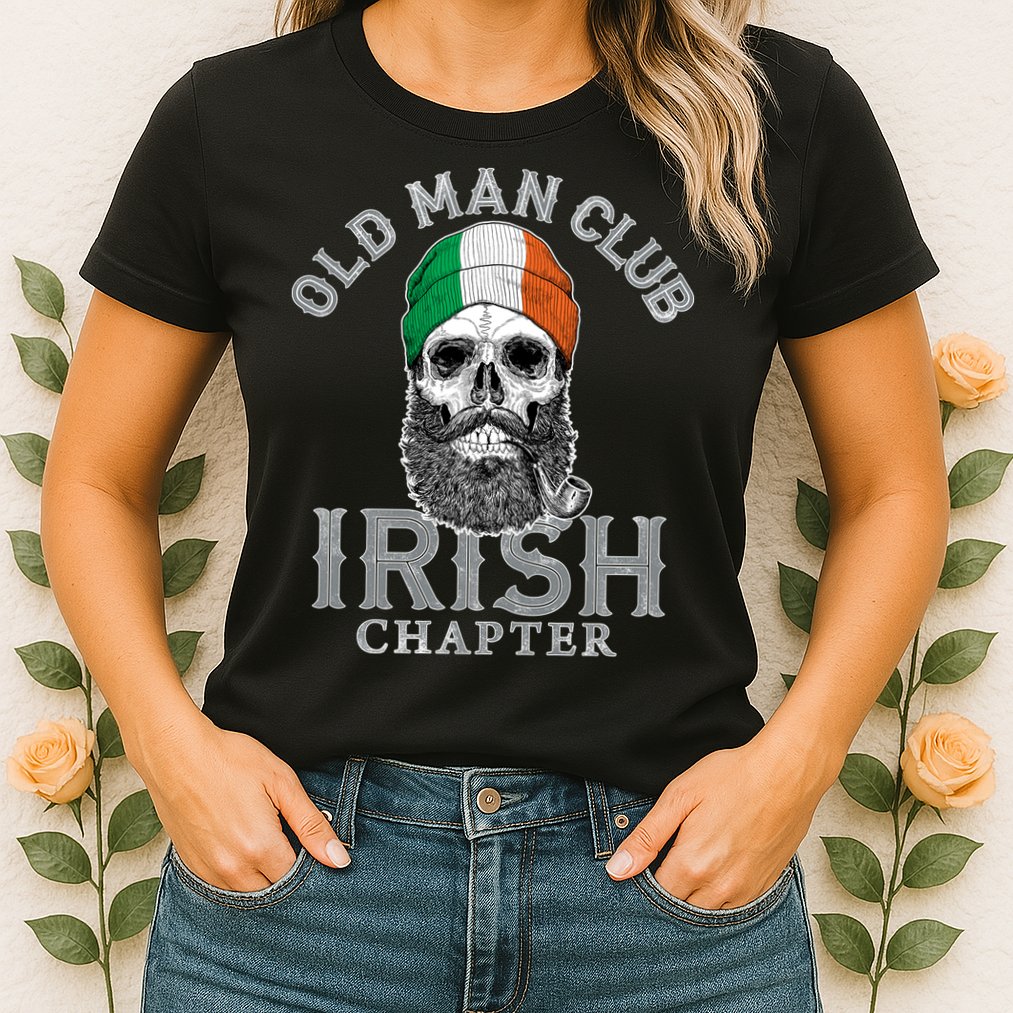 Old Man Club: Irish Chapter Womens T-Shirt