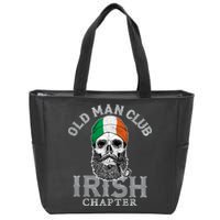 Old Man Club: Irish Chapter Zip Tote Bag