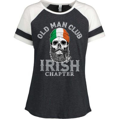 Old Man Club: Irish Chapter Enza Ladies Jersey Colorblock Tee