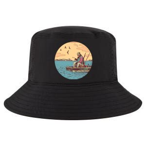 Old Man Fishing Cool Comfort Performance Bucket Hat