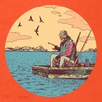 Old Man Fishing Mesh Reversible Basketball Jersey Tank