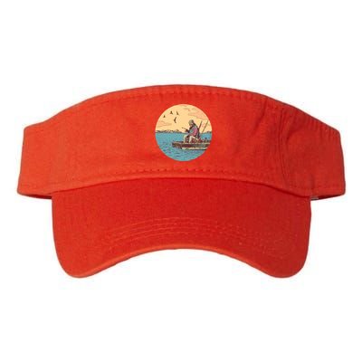 Old Man Fishing Visor