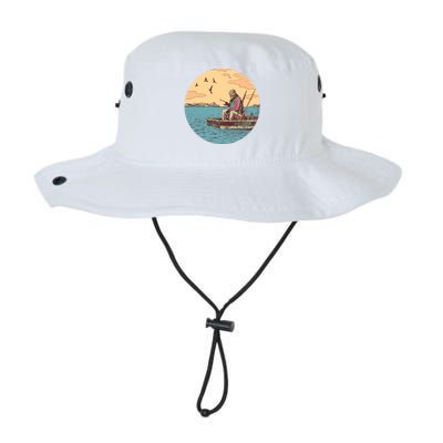 Old Man Fishing Legacy Cool Fit Booney Bucket Hat