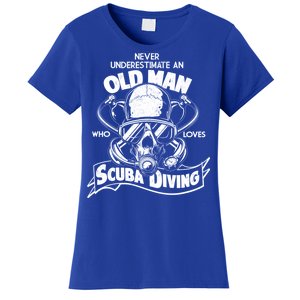 Old Man Who Loves Scuba Diving Women's T-Shirt