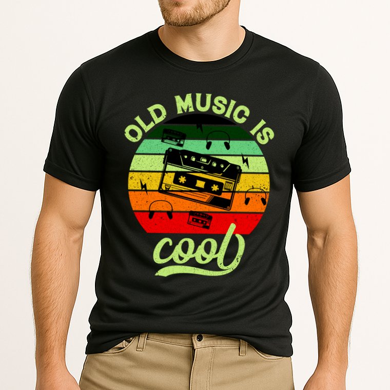Old Music Is Cool Performance Shirt
