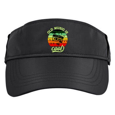 Old Music Is Cool Adult Drive Performance Visor