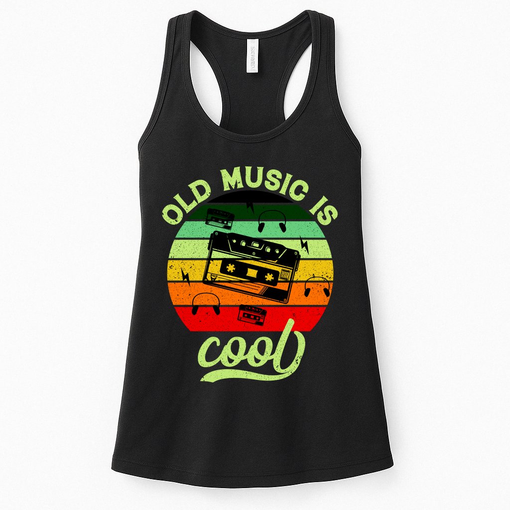Old Music Is Cool Womens Tank Top