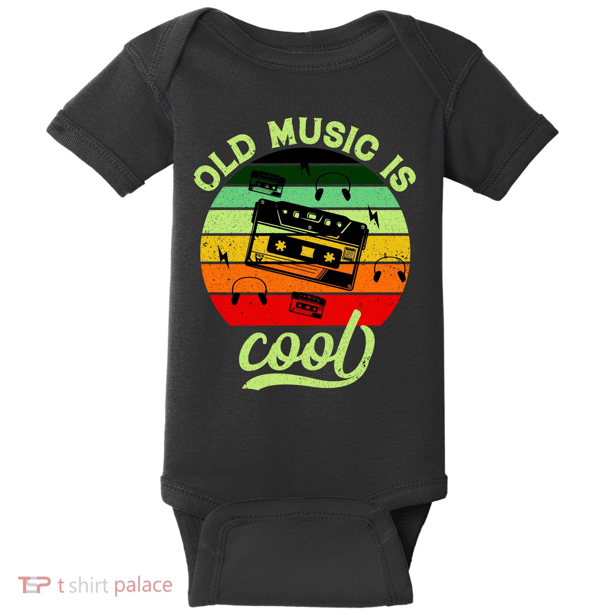 Old Music Is Cool Baby Bodysuit