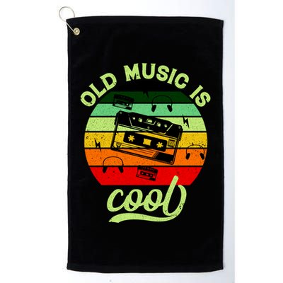 Old Music Is Cool Golf Towel