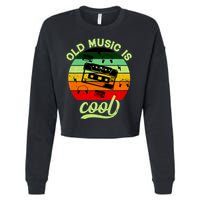 Old Music Is Cool Cropped Pullover Crew