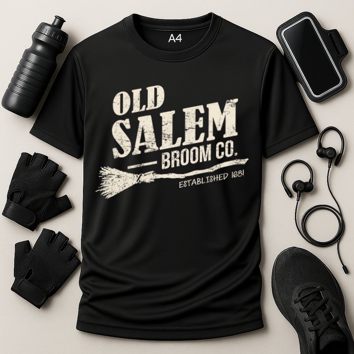 Old Salem Broom Company Cooling Performance Crew T-Shirt