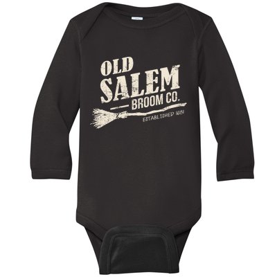 Old Salem Broom Company Baby Long Sleeve Bodysuit