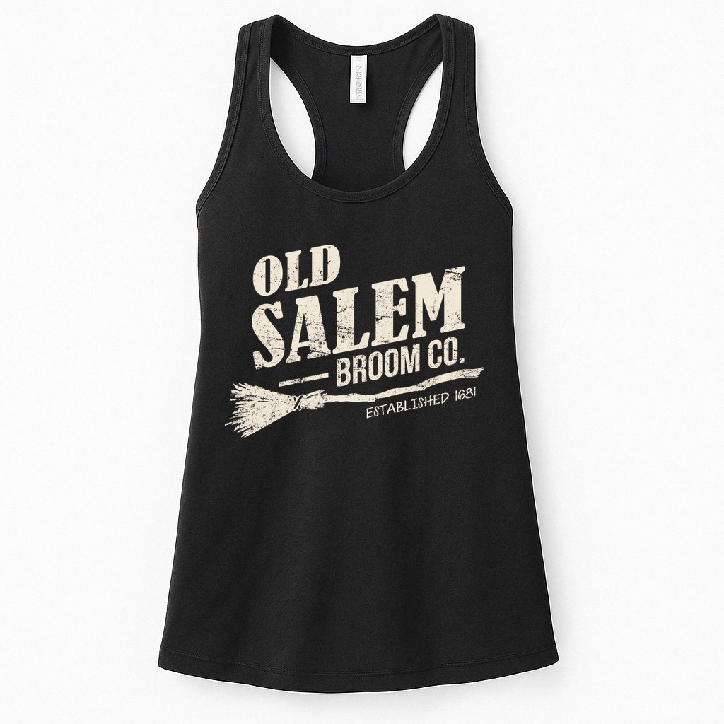 Old Salem Broom Company Womens Tank Top