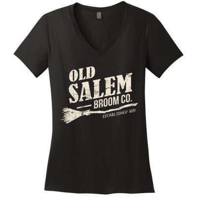 Old Salem Broom Company Women's V-Neck T-Shirt