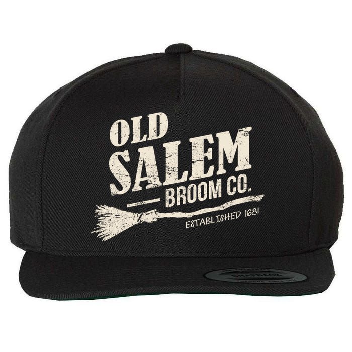 Old Salem Broom Company Wool Snapback Cap