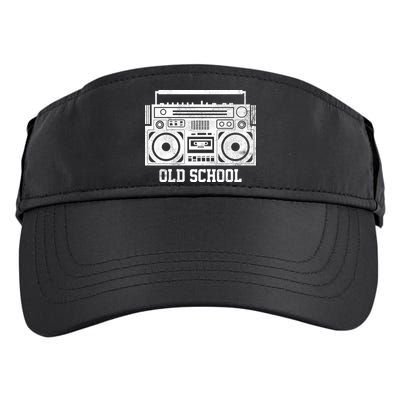 Old School Boombox Adult Drive Performance Visor
