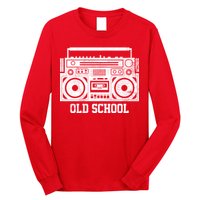 Old School Boombox Long Sleeve Shirt