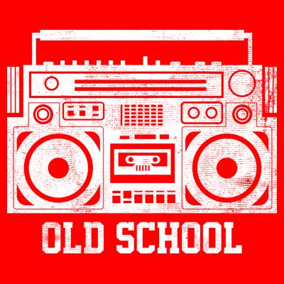 Old School Boombox T-Shirt