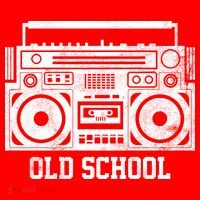 Old School Boombox Tall T-Shirt