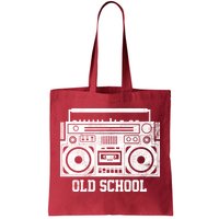 Old School Boombox Tote Bag