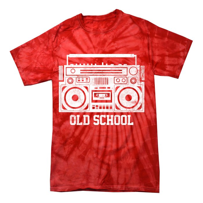 Old School Boombox Tie-Dye T-Shirt