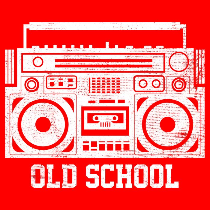Old School Boombox Tie-Dye T-Shirt