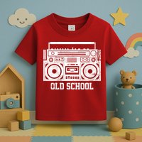 Old School Boombox Toddler T-Shirt
