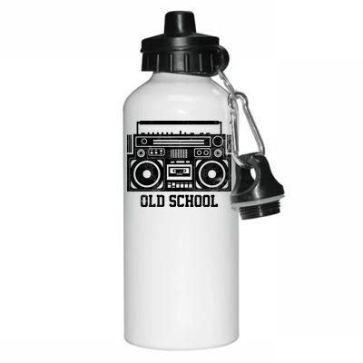 Old School Boombox Aluminum Water Bottle