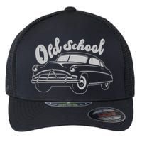 Old School Classic Car Flexfit Unipanel Trucker Cap