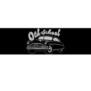 Old School Classic Car Bumper Sticker