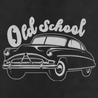 Old School Classic Car 11oz C Handle Ceramic Mug