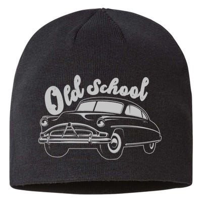 Old School Classic Car Sustainable Beanie