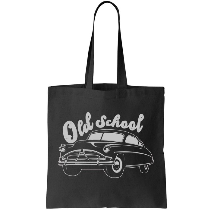 Old School Classic Car Tote Bag