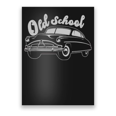 Old School Classic Car Poster