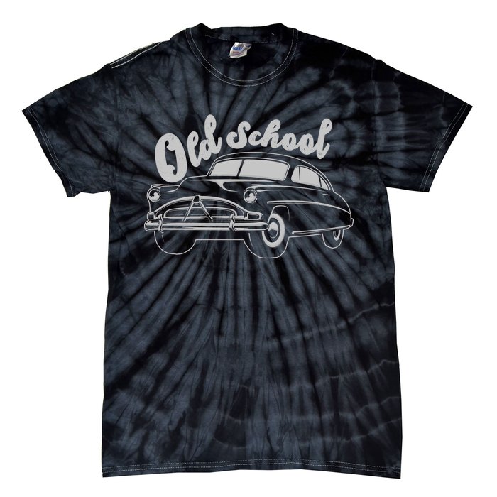 Old School Classic Car Tie-Dye T-Shirt