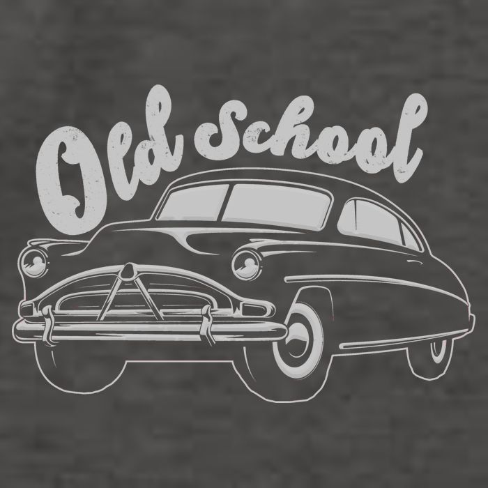 Old School Classic Car Vector Backpack
