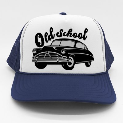 Old School Classic Car Trucker Hat