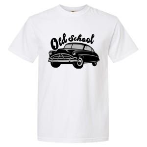 Old School Classic Car Garment-Dyed Heavyweight T-Shirt