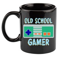 Old School Gamer 11oz C Handle Ceramic Mug