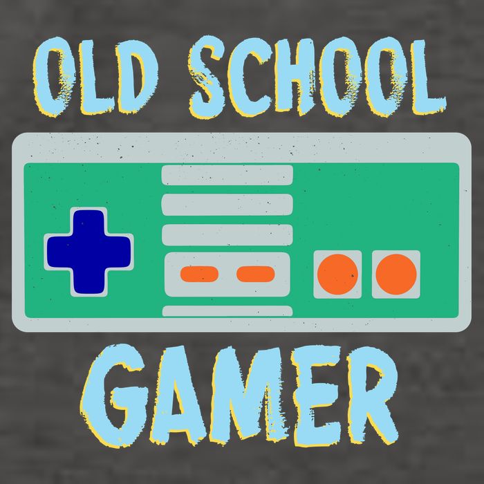 Old School Gamer Vector Backpack