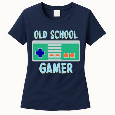 Old School Gamer Womens T-Shirt