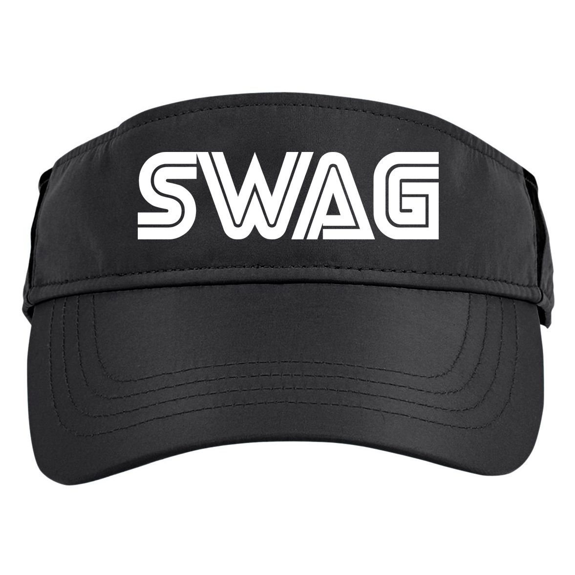 Old School Swag Logo Adult Drive Performance Visor