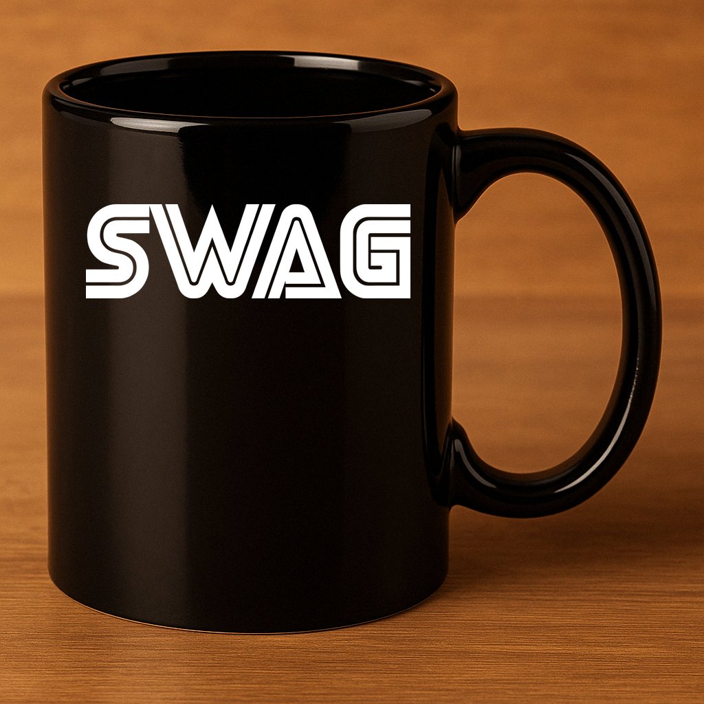 Old School Swag Logo 11oz C Handle Ceramic Mug